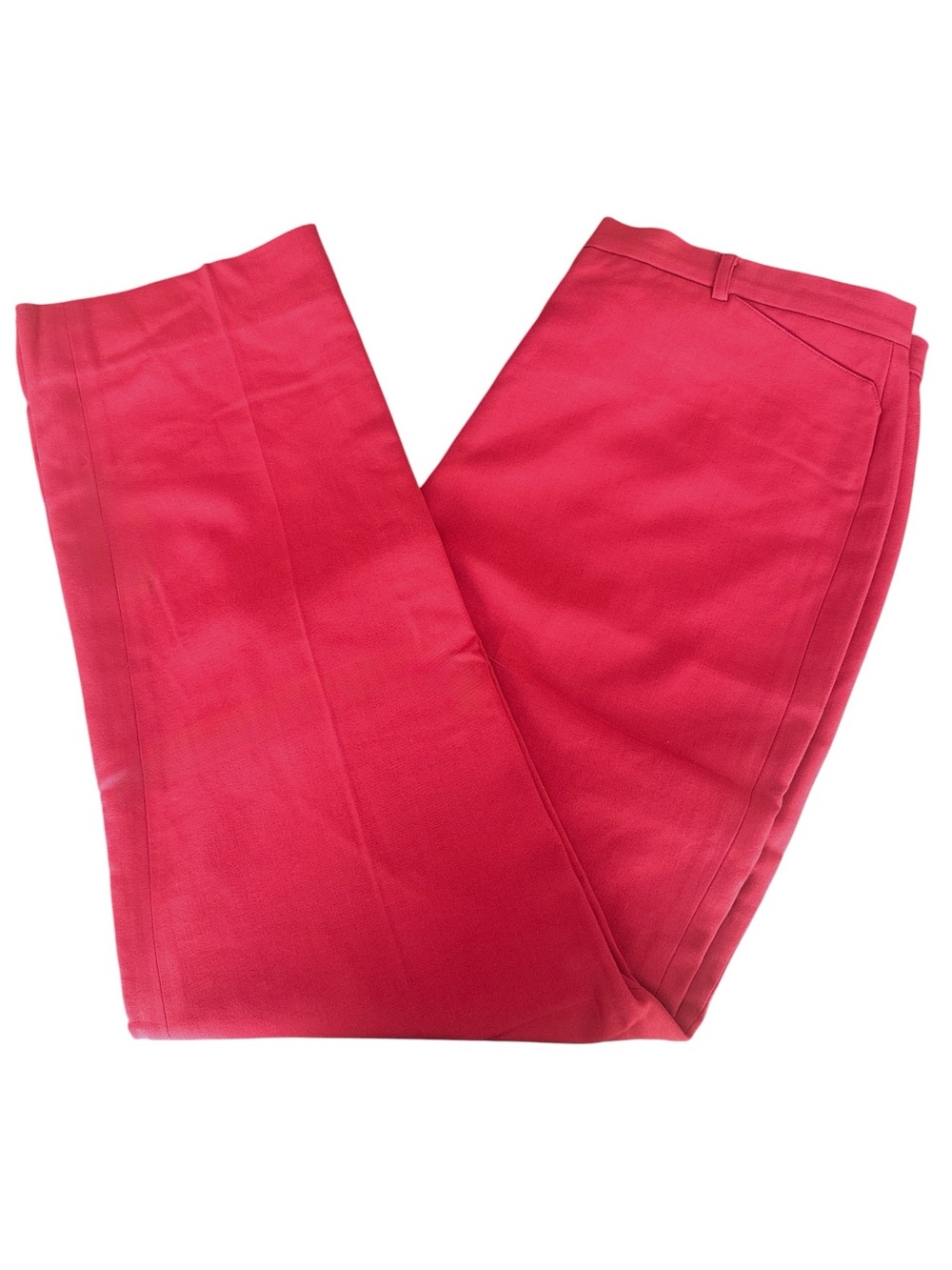 Doncaster Rust Tailored Dress Pants High Rise Straight Leg Size 14